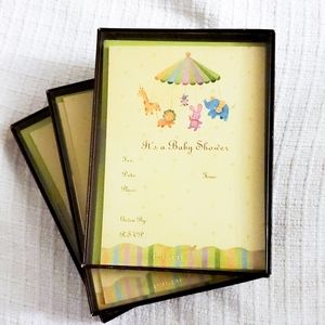 Baby shower invitations bundle